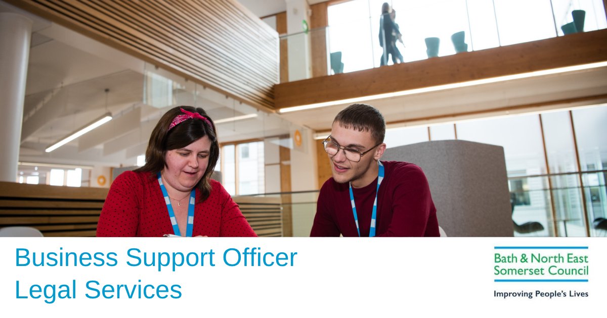 bathnesjobs's tweet image. If your organised, proactive, and passionate about making a difference we would like to hear from you!

To apply: ow.ly/y2nf50Yzfa2

#BusinessSupport #Officer #Legal #Bath #Bristol #Improvingpeopleslives #Bathjobs #Bristoljobs

No agencies