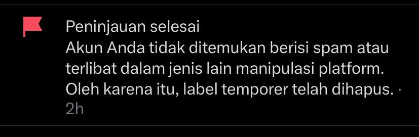 alhamdulillah akunku udah ga masuk ke spam lagi😭💖