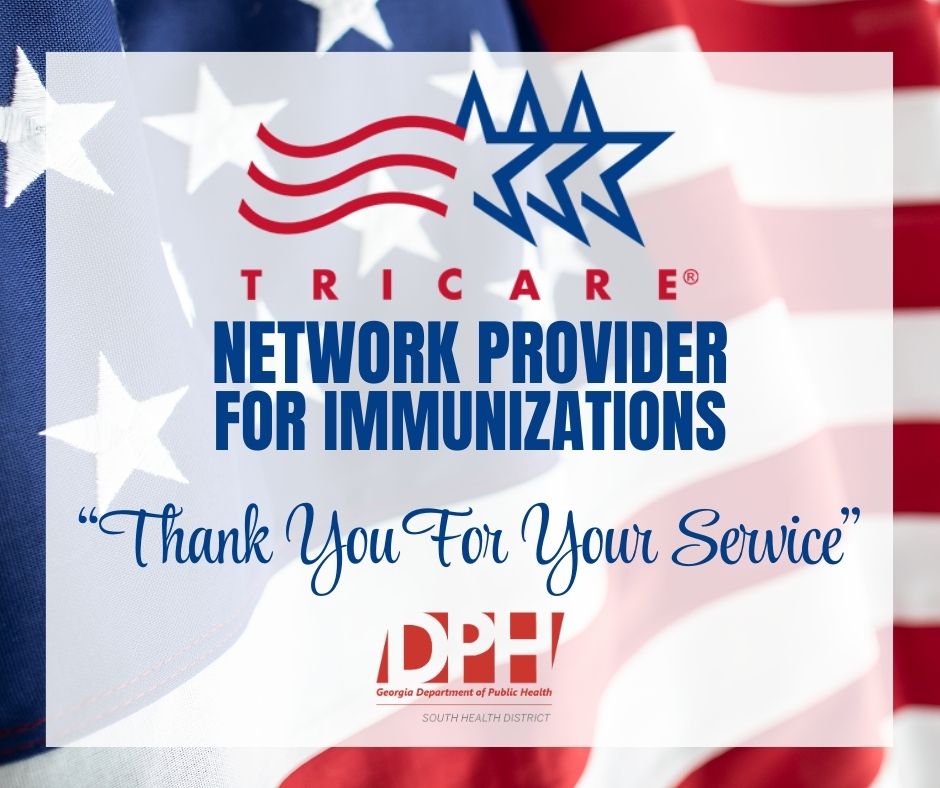 SouthHealthDist's tweet photo. Proud to serve those who serve ❤️🤍💙
South Health District clinics now accept TRICARE for immunizations, making it easier for military families to get the care they need.
Click below to find your nearest health department! https://t.co/cn1aOabksa