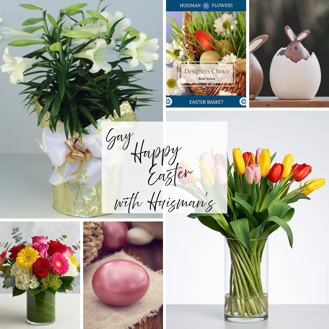 HuismanFlowers's tweet photo. Bloom into Easter with vibrant bouquets, lush plants, and thoughtful gifts. 🌸🐰 Celebrate in style with Huisman's!💜
✨https://t.co/hHNNt497XF
#EasterFlowers #SpringBlooms #CelebrateEaster #ShopInStore #HuismanFamilyFlorist #Holland #GrandHaven https://t.co/s6glCCml1B