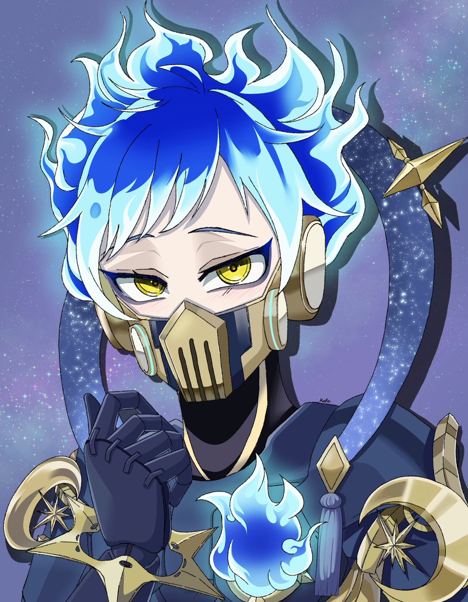 Lau_twst's tweet photo. 相互さんの線画を塗らせていただきました〜！
#twstファンアート https://t.co/j4SwaSFXfa