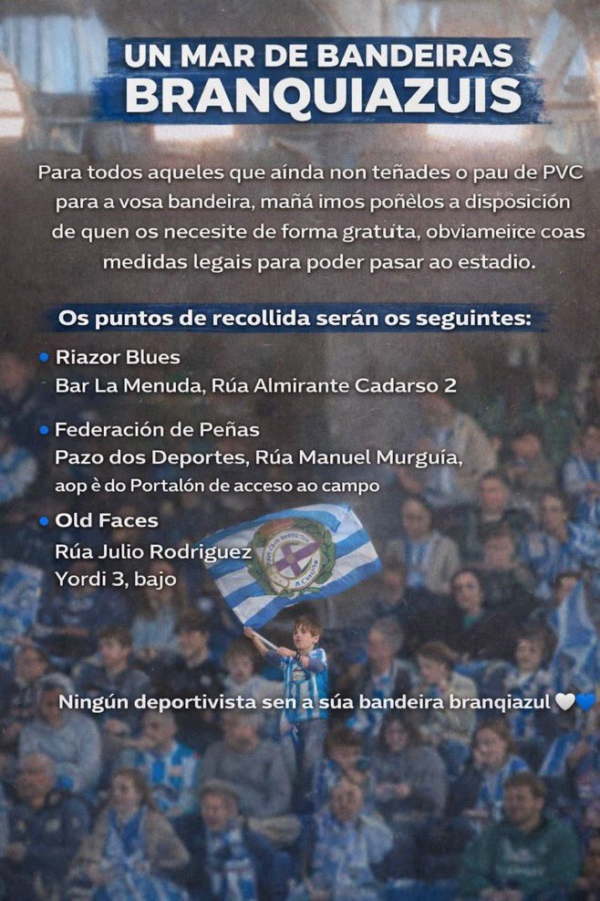 "Hoxe xogamos dende a previa!"