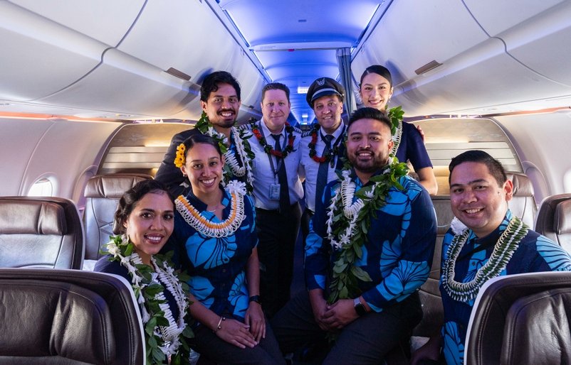 Gate7aviation's tweet image. Les pilotes d'Hawaiian Airlines devront se raser la barbe ce mois-ci, #AlaskaAirlines appliquant de nouvelles normes en matière d'uniforme et d'apparence. Le port de la barbe dans le cockpit est interdit par la réglementation de la #FAA mais les pilotes d'#HawaiianAirlines