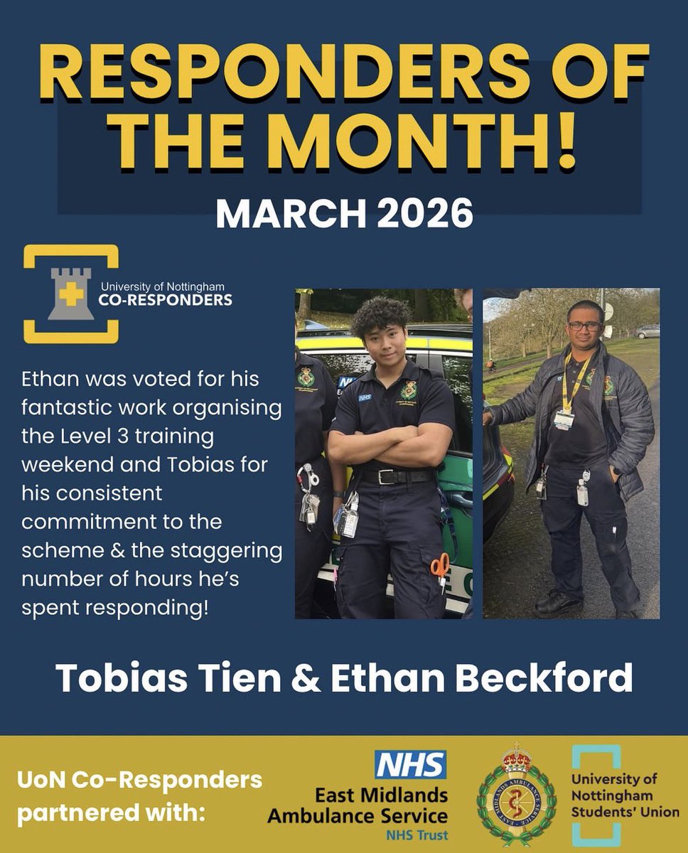 UoN Co-Responders tweet media