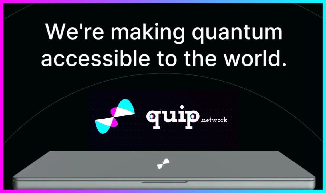 sosakingkv's tweet photo. If you're building onchain, @quipnetwork is definitely worth paying close attention to and not just for the airdrop.

Quip provides easy to use SDKs for post quantum encryption that any developer can quickly integrate into their project. https://t.co/me84zUxcr6