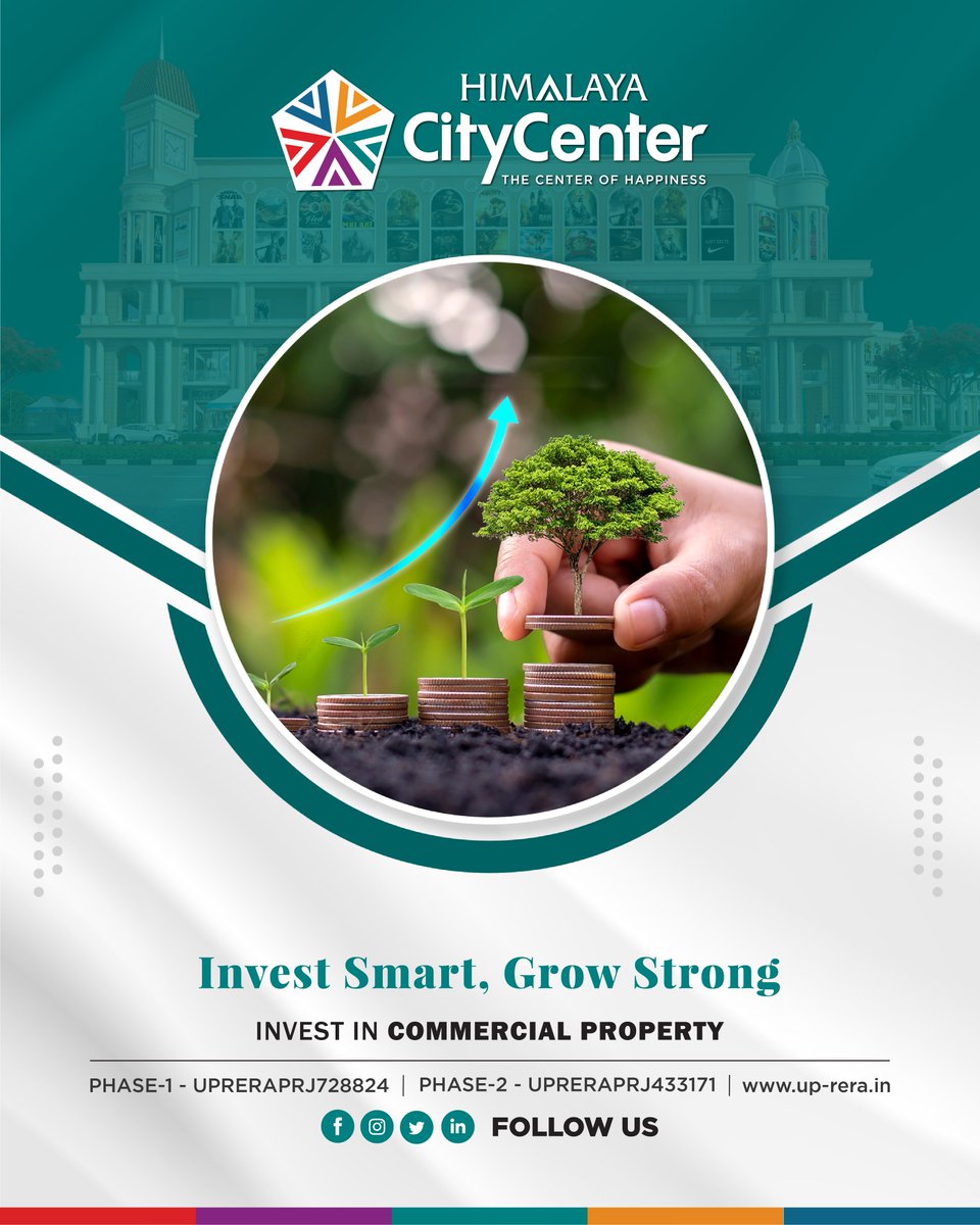 GroupHimalaya's tweet image. himalayacitycenter.com
RERA Registration No.: UPRERAPRJ728824
(Himalaya City Center Phase-1)
RERA Registration No.: UPRERAPRJ433171
(Himalaya City Center Phase-2)
up-rera.in

#SmartChoice #SustainableGrowth #FutureFocused #OpportunityAnchored #SmartInvesting