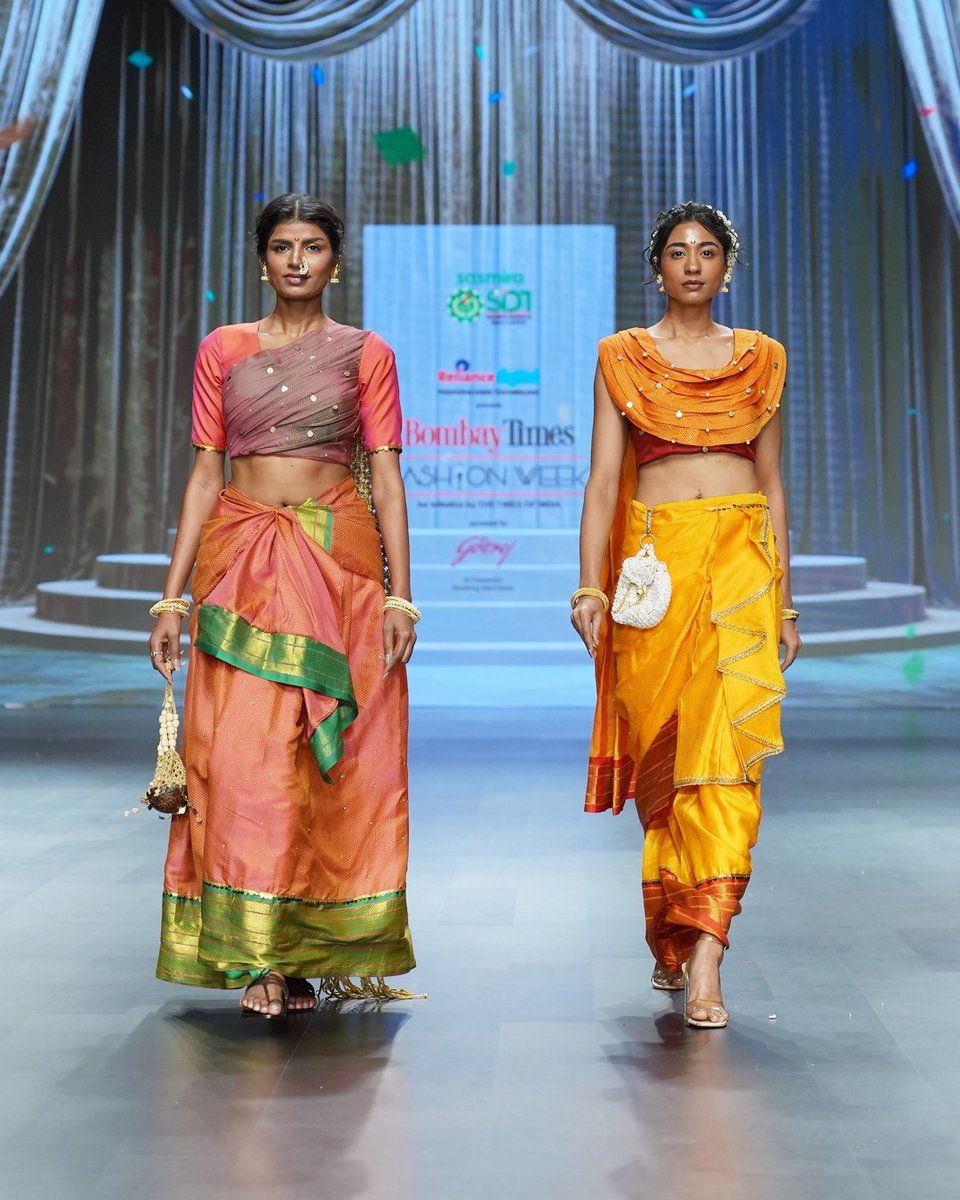 TimesFashionWk's tweet photo. The future of Indian fashion is looking very good right now.
#SIDT #SasmiraInstitute #IshaMalviya #BombayTimesFashionWeek #BTFWApril2026 https://t.co/3RpkK5jkQT