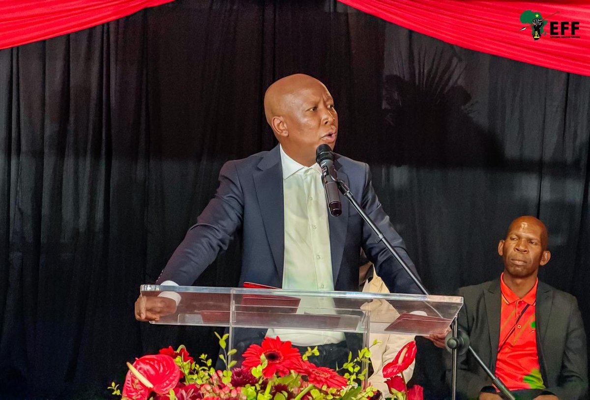 Economic Freedom Fighters tweet media