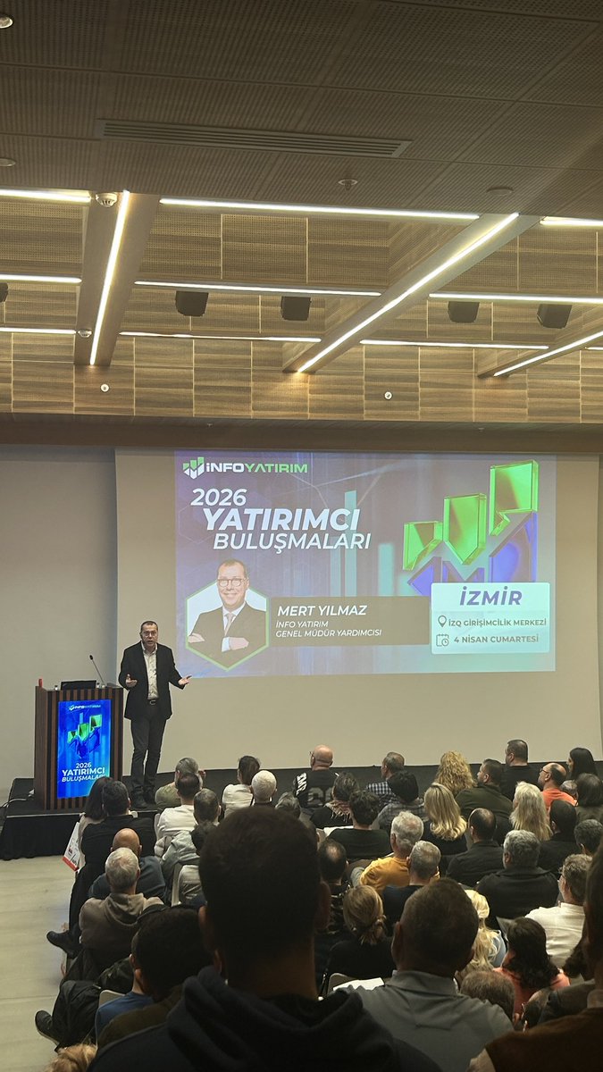 weblejyon's tweet photo. Etkinlik @infoyatirim Genel Müdür Yardımcısı @bmylz’ın konuşması ile devam ediyor. https://t.co/JxJ491bDnC