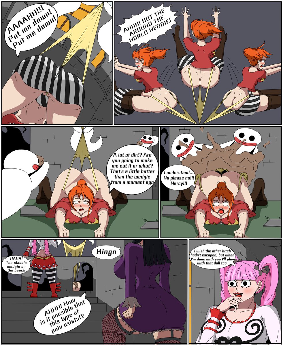 milena spank wedgies tweet media