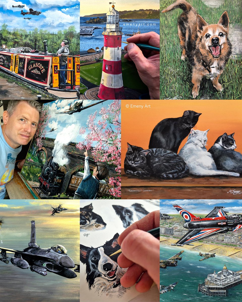 EmenyMatthew's tweet photo. I'd really like to create a painting for you! Whatever you have in mind, please reach out so I can give you all the info, sizes, prices etc. Thanks, Matthew. https://t.co/Z3IkFhaWB5