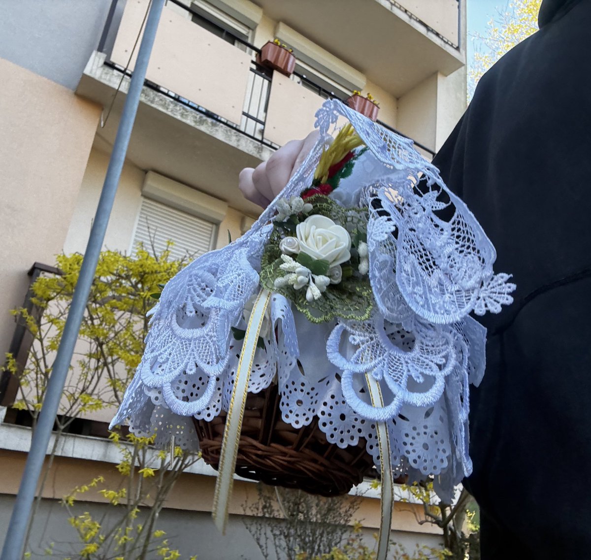ale babcia w tym roku koszyczek dojebala
