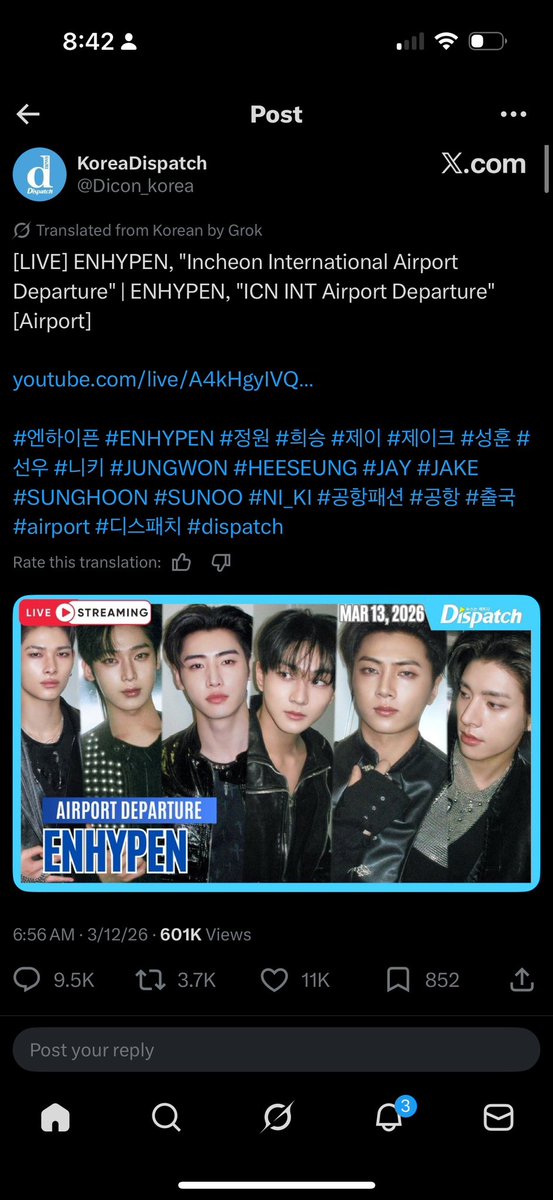 bryxxwdzen7's tweet photo. They have sabotaged our group and Heeseung and they have fractured our family. DONT BE EASY ON THEM! 
Dont let them get to you and control you! 

WE ARE THE ONES that have control over them not the other way around! 
Keep that in mind.

ENHYPEN deserves dignity as seven, failure by BELIFT LAB to ensure their rights and individuality protected will result in boycotts and lasting distrust by ENGENEs.

#ENGENEs_For_SevEN
#Boycott_HYBE_BELIFTLAB