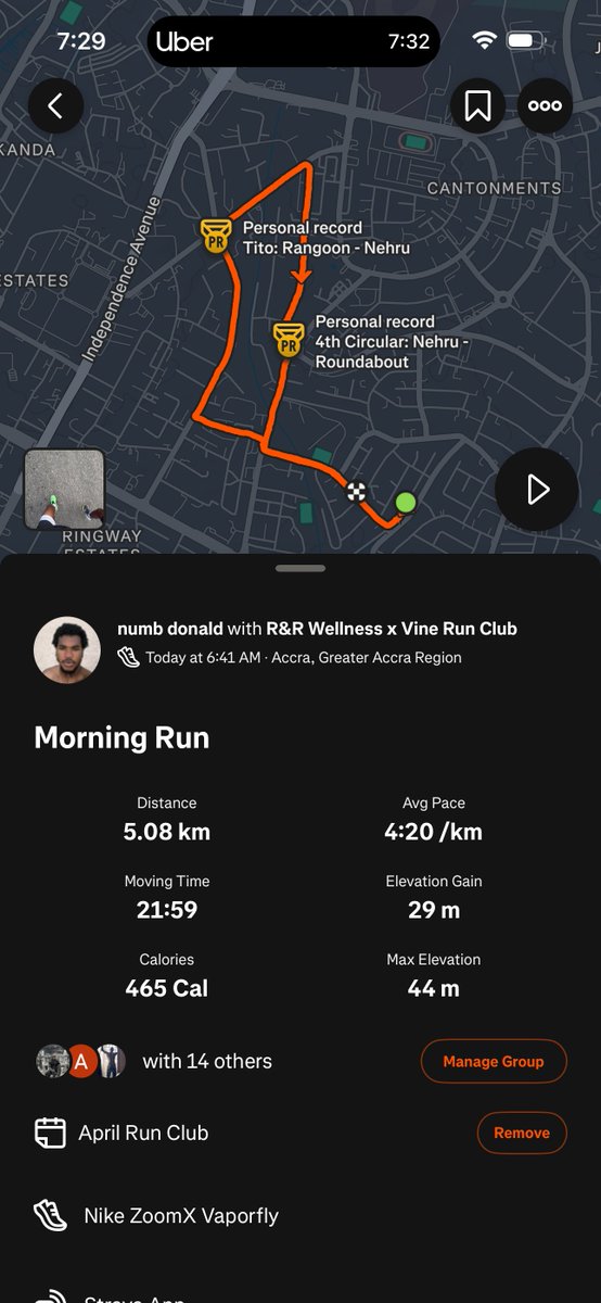 numbdonard's tweet image. back2back run clubs today

#strava 
#running