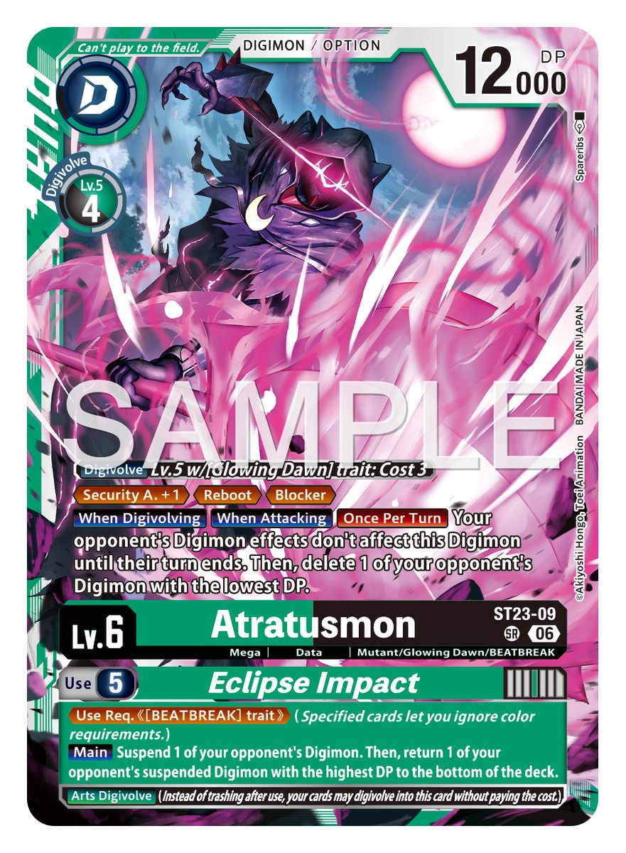 Official Digimon Card Game English Version tweet media