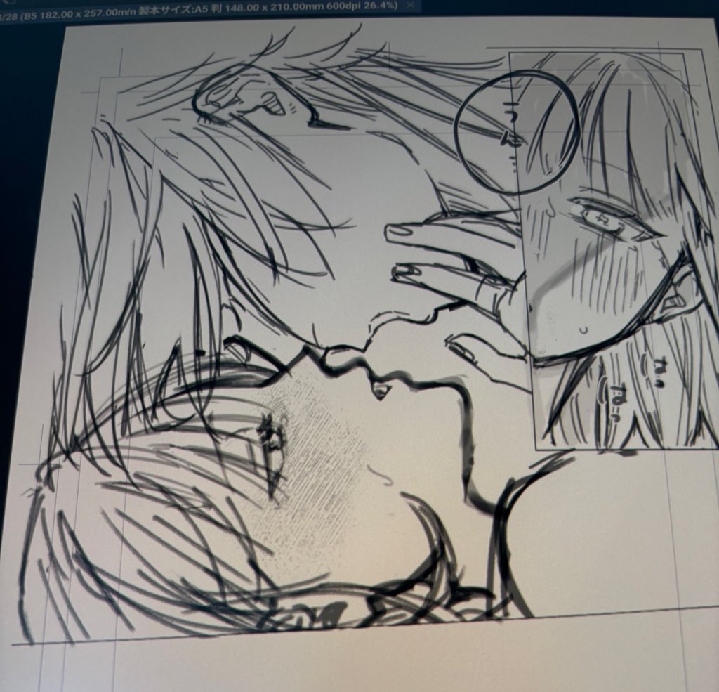 ちゃんと描いてます!描いてますから! 