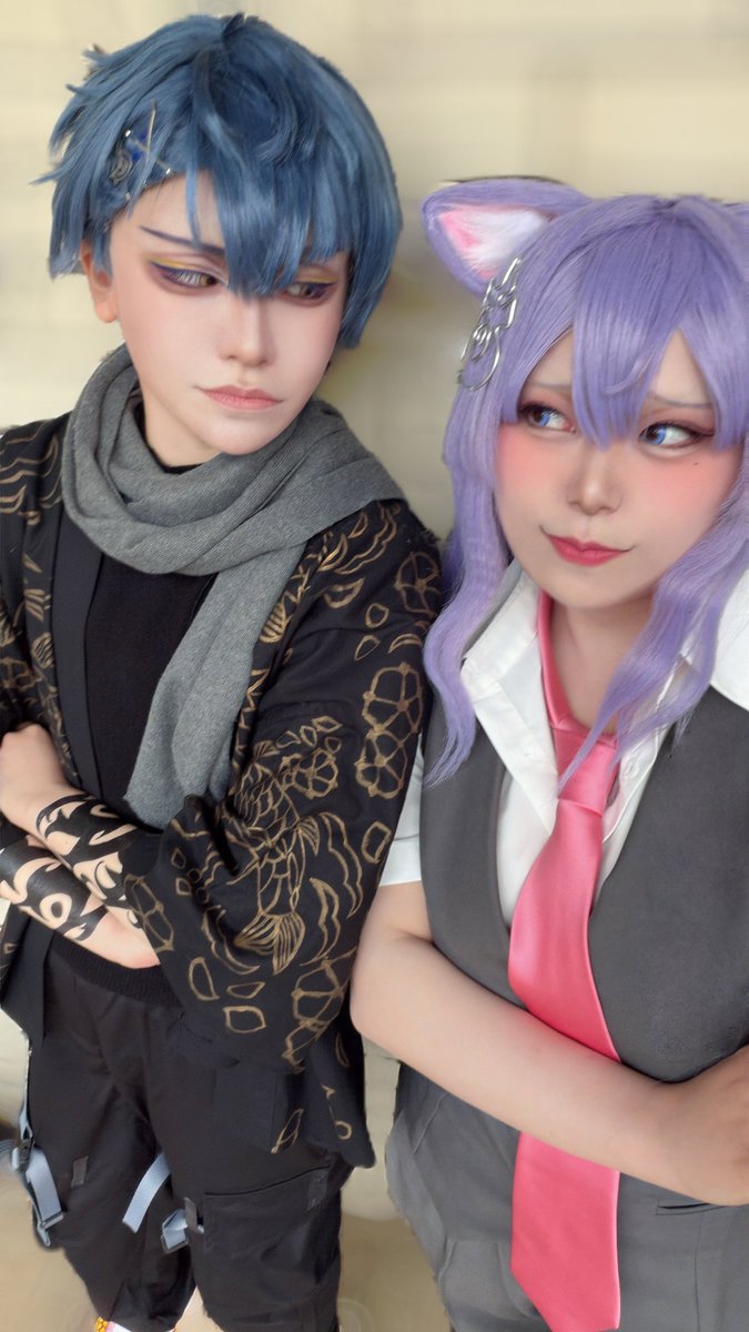 ⚠︎︎ｹﾞｰﾑ内衣装
アコスタお疲れ様でした💜
番犬が見たくて072初出ししてきた🐈‍⬛✨️
衣装の柄入れ頑張ったし1日まじで楽しかった👊
明日もいるのでよろしゅう😘