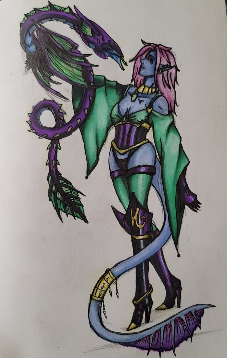 grinningwarlock's tweet photo. @samdoesarts With good reason. This is probably one of my better attempts at something, and it's still shite compared to anything else out there. https://t.co/PzMgnLtpgo