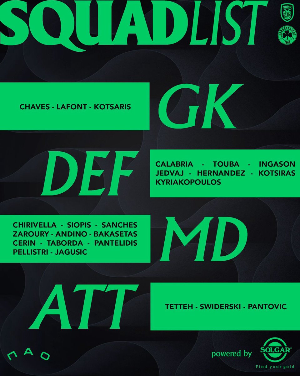 Panathinaikos F.C. tweet media