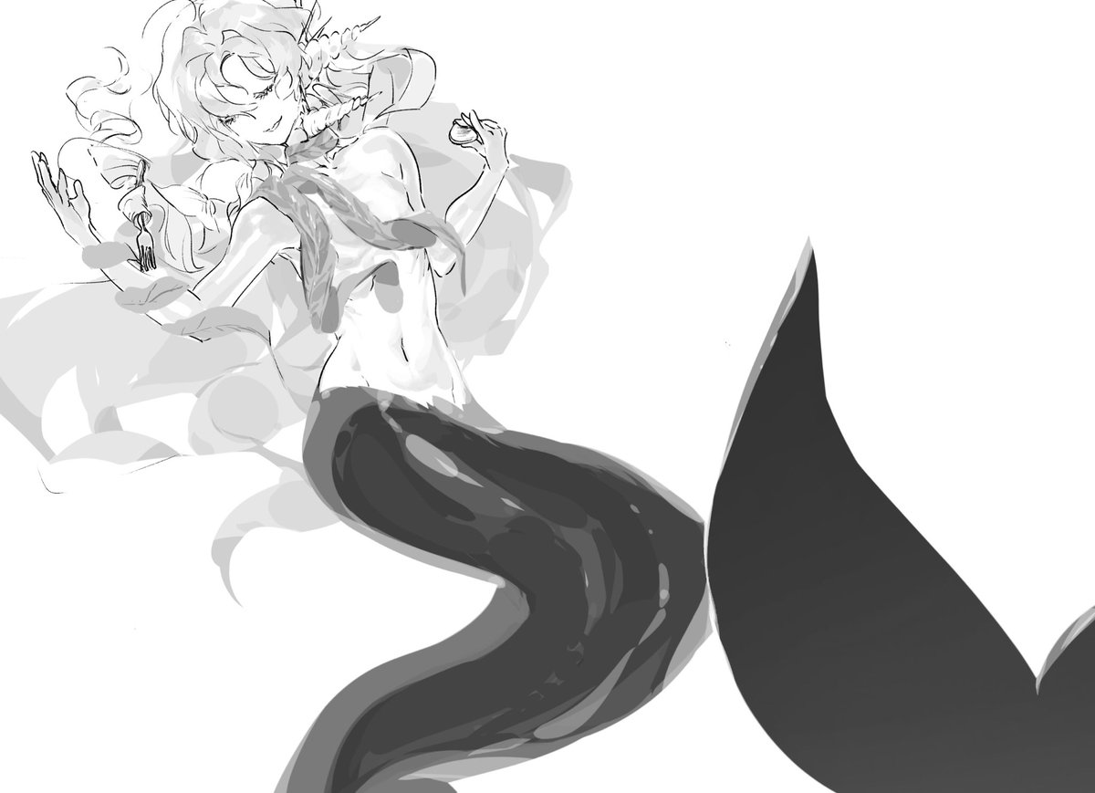 Brown_Blue_'s tweet photo. #イラスト 🪸🐋 https://t.co/H99JiVMbRl