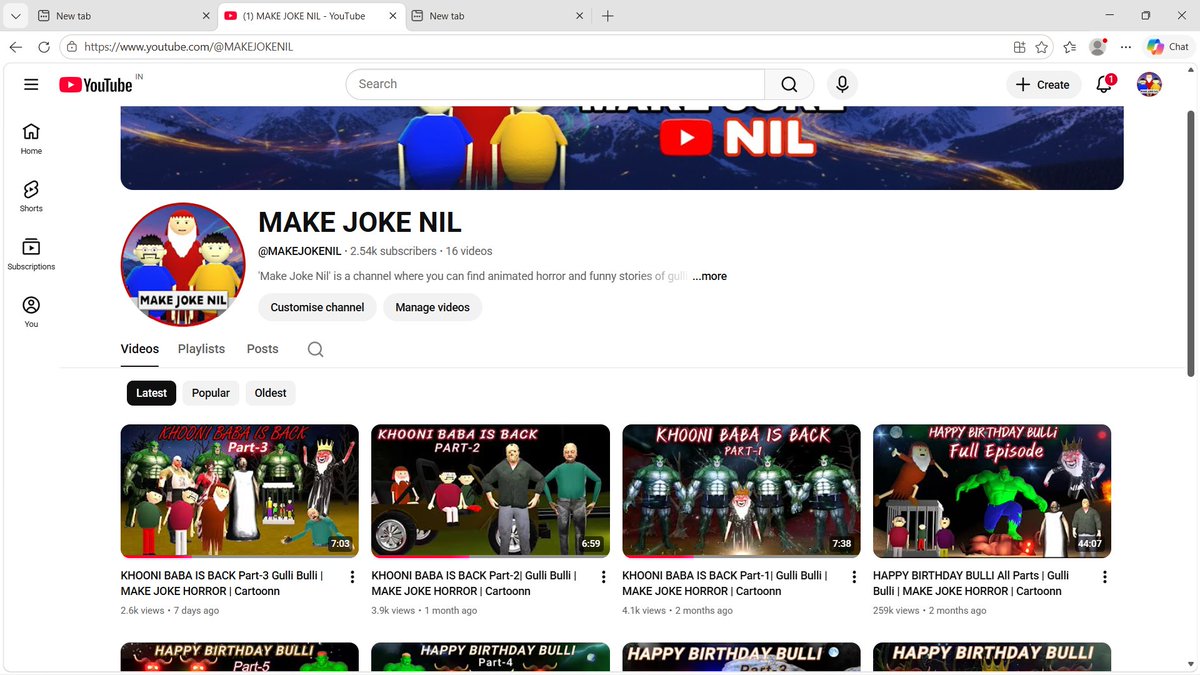 MAKE JOKE Nil tweet media