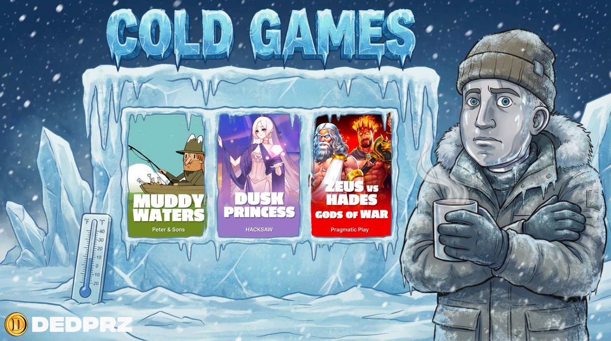 dedprzcom's tweet image. Weak payouts 🧊
Some players have been losers, can you switch the tables?

🌊 Muddy Waters
👸 Dusk Princess
🔱 Zeus vs Hades: Gods of War

#CryptoCasino #cold