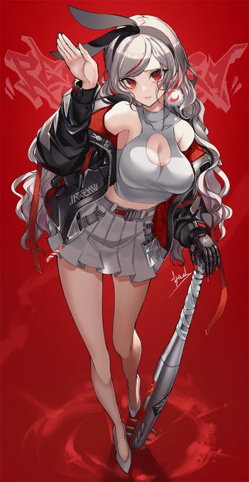紅白ウサギ