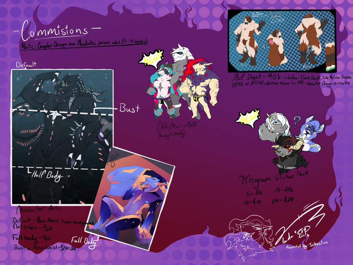 Boofy_Lion's tweet photo. Hey!!! I've been meaning to post: My comms have been updated!!! More recent examples!! They are also OPEN!!! If you're interested you can contact me here, where the SKY is BLUE, or on Telegram! All info is down below, including Contact info! I look forward to working with y'all! https://t.co/HGiLqkWr3o