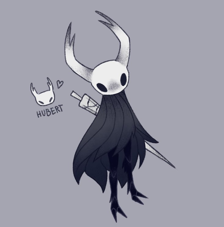 DeadCapra's tweet photo. Hollow knight autizm got me like 
(I call this lil guy Hubert) https://t.co/9pUH1CCQUz