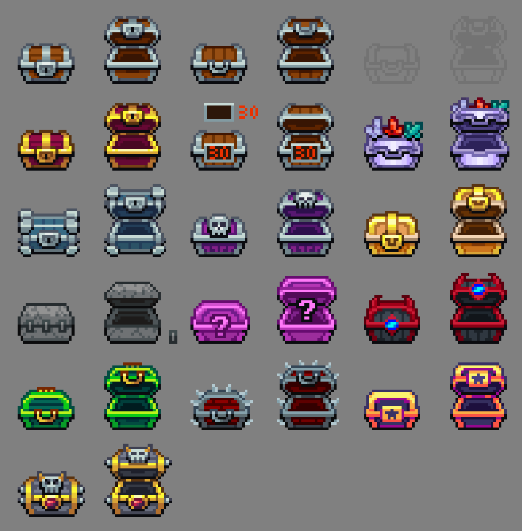 Max16540's tweet photo. I made chests
#pixelart https://t.co/ZYB02aR0wk