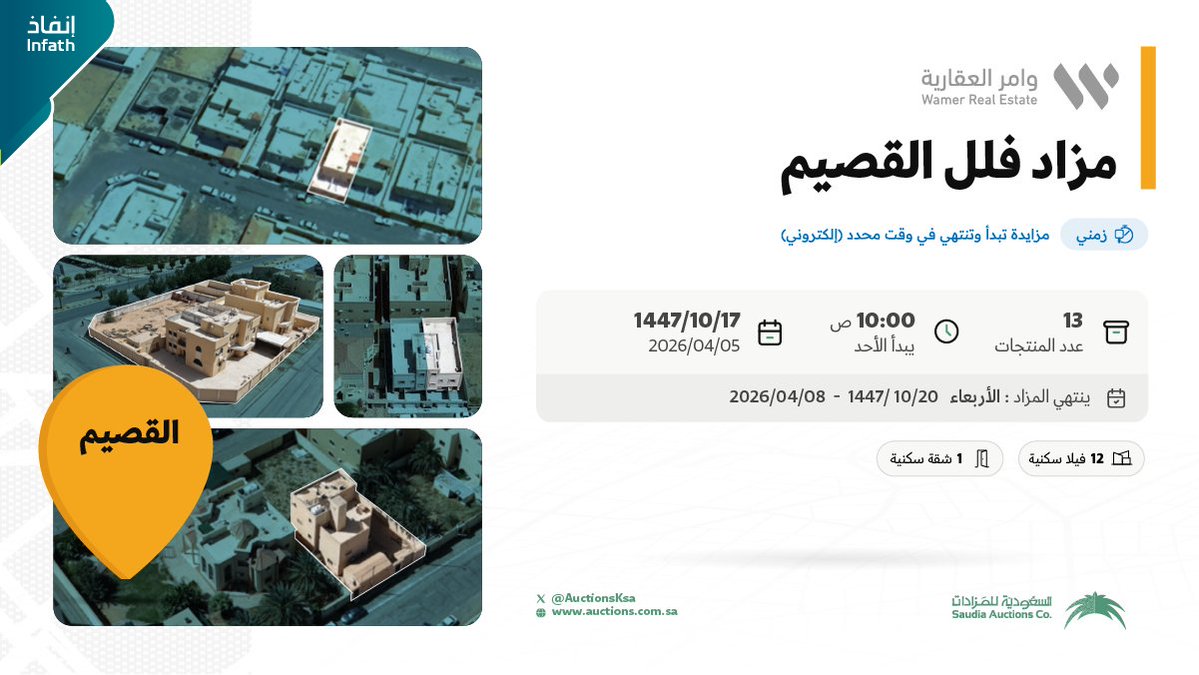 SA Auctions السعودية للمزادات tweet media