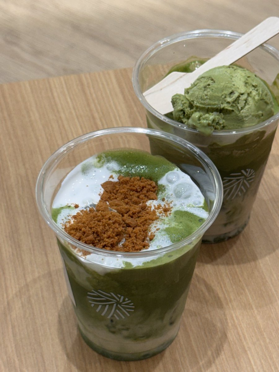 glasses repaired, feel like new. grabbed some matcha too :)