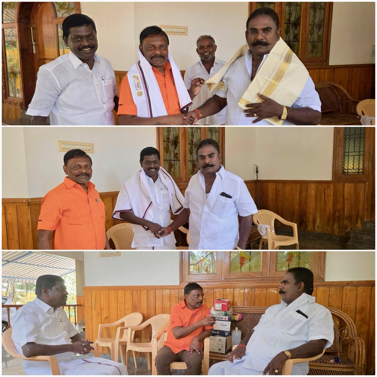 தென்காசி சட்டமன்ற தொகுதி மதச்சார்பற்ற முற்போக்கு கூட்டணி கழக வேட்பாளர் அன்பு தம்பி டாக்டர் கலை கதிரவன் அவர்களுக்கு ஆதரவு திரட்டும் வகையில்,இன்று ஊத்துமலை இளையராஜா குருந்தன்மொழி சுப்ரமணிய பாண்டியன் அவர்களை சந்தித்து ஆதரவு திரட்டினோம்.