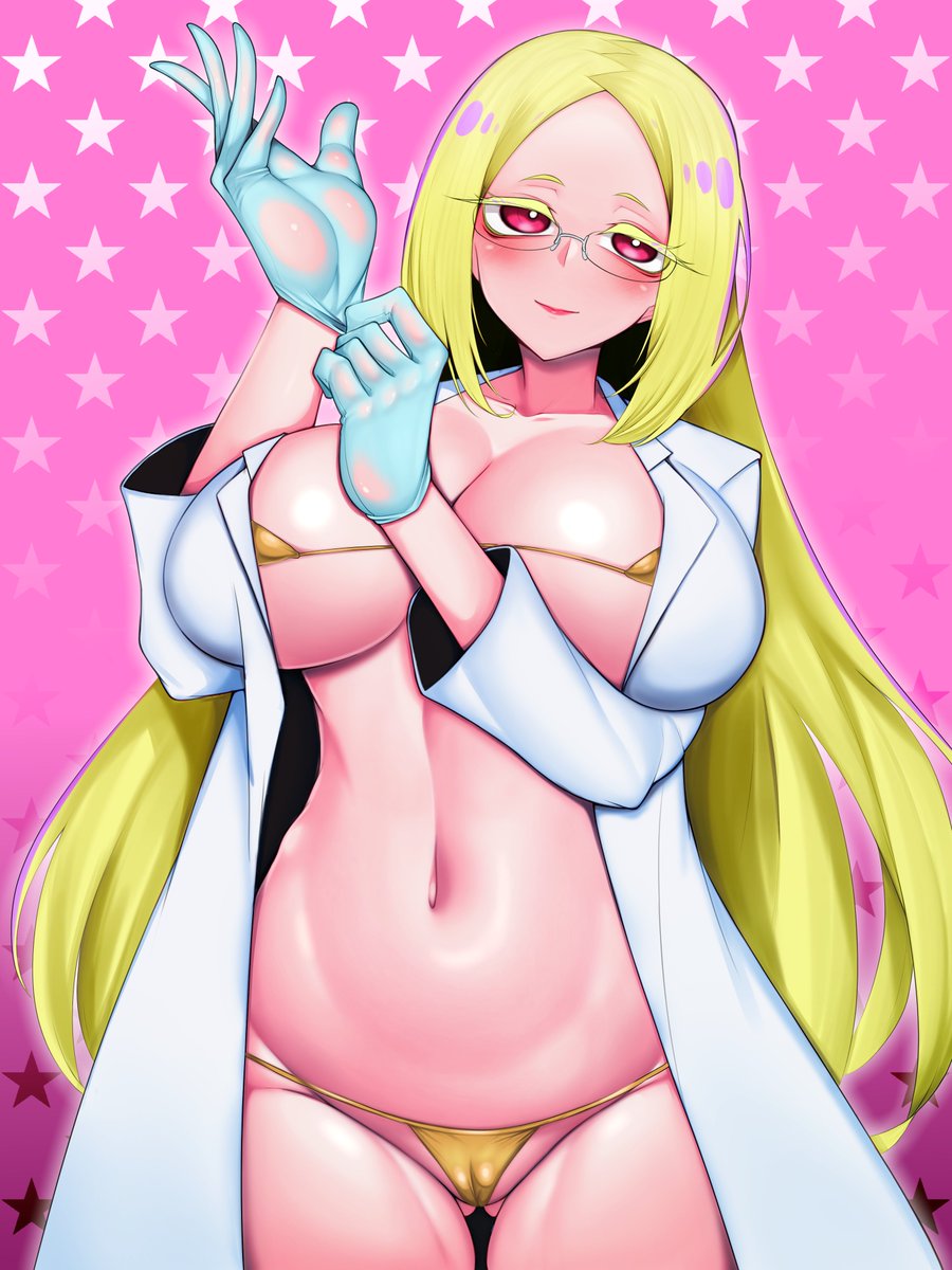 #魔法少女にあこがれて
大人モードこりすちゃん。スク水と金ビキニを添えて 