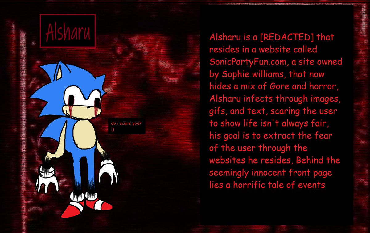 Misuokiki666's tweet photo. i never revelated this guy, but here
Alsharu
uhhhhh, im not answering any questions like "what he is" or "what he wants", bla bla bla, i hope u guys like him
#SonicPartyFun #execommunity https://t.co/6puOH9DP8I