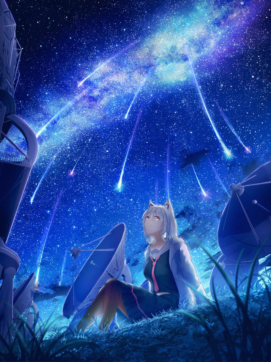「#私の絵の圧倒的なこだわり 光の表現と星の描写!!」|星乃みずきのイラスト
