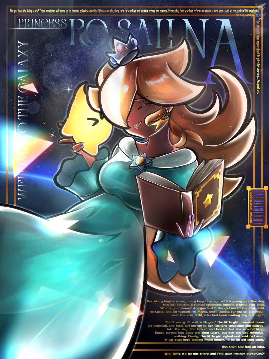 Just finished my second watch of the Mario Galaxy movie and I LOVED IT. After the first watch, I started drawing Rosalina immediately 😭🥹 I do wish she had a little more screentime, but all around it was a really fun time!!🌌#Mariogalaxy #mario40 #mariogalaxymovie #artㅤㅤㅤㅤ
