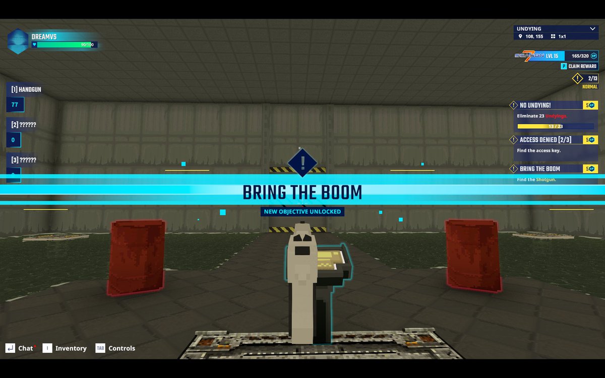 Got way too close to a turret for this pic in The Sandbox Season 7. <a href="/TheSandboxGame/">The Sandbox</a> tsbga.me/TheSandbox #Season7