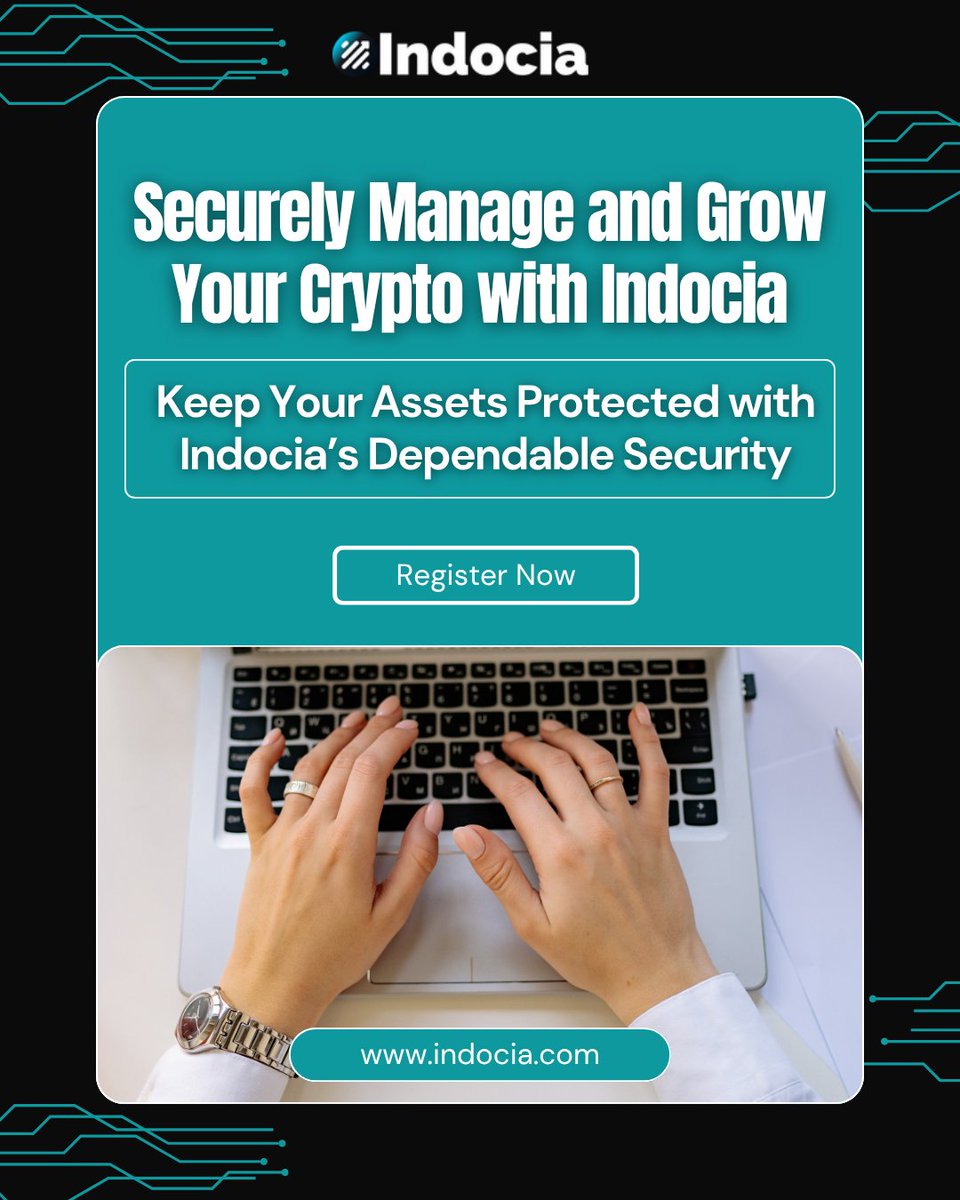 indocia_'s tweet image. Securely manage and grow your crypto with Indocia 🔐📈
Keep your assets protected with dependable, high-performance security 💼🛡️
Get started today 👉 indocia.com

#Indocia #CryptoSecurity #CryptoManagement #BlockchainTechnology #SecureCrypto #CryptoInvesting