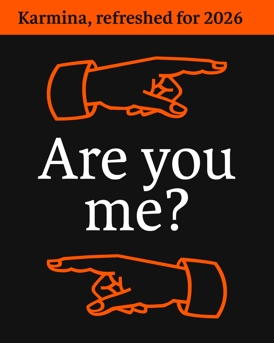 TypeTogether's tweet image. Karmina /// In 2007 it was a proof of concept for TypeTogether to see if fonts could be designed remotely over the internet. They could. Now we’ve updated Karmina for 2026 with Vietnamese support and numerous improvements.

Get Karmina: type-together.com/karmina-font

#typography #fonts