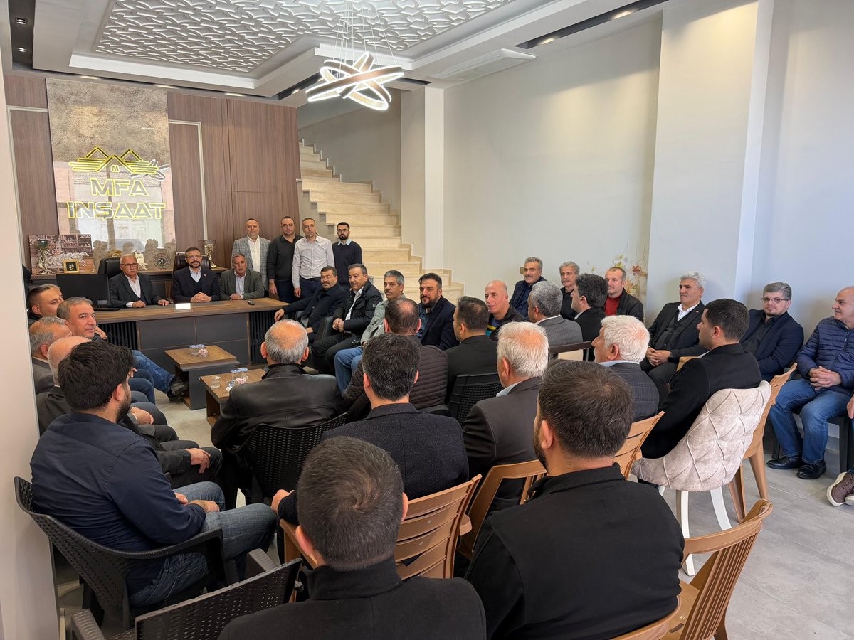 mehmetyilmazmy_'s tweet photo. Dava Arkadaşlarımızdan Mfa İnşaat Yönetim Kurulu Başkanı Sn.Mehmet KARADAĞ’ı İş Yerinde Ziyaret Ettik.

Hoş Sohbetlerinden ve Misafirperverliklerinden Dolayı Kendisine Teşekkür Ederiz.

Rabbim Hayırlı ve Bol Kazançlar Nasip Eylesin. https://t.co/9vVkmmvSik