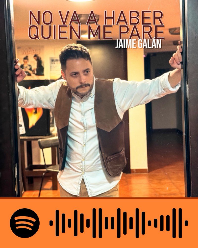 1957242011's tweet photo. Deseando que esté en el #Top50 
#CuentaAtras 
#N1CanalFiesta14
Dejo mi voto para @jaimegalanmusic 
#NoVaAHaberQuienMePare 
@dominguezja 🙏🥰😘🇦🇷
@canalfiesta https://t.co/8mfKLXYmOy
