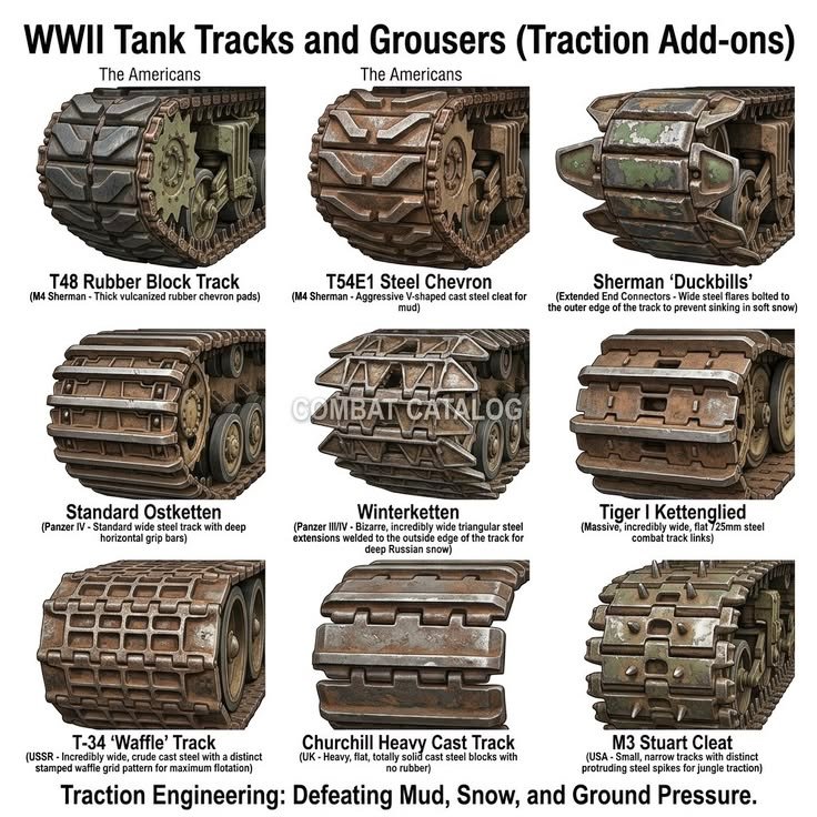 TRUFAULT's tweet photo. La manera de aprender que clase de #orugas montaba cada carro de combate de la Segunda Guerra Mundial es ésta.
💥
#WW2 #WWII #Tanks #carrodecombate #wwii https://t.co/iBtyLelnh4