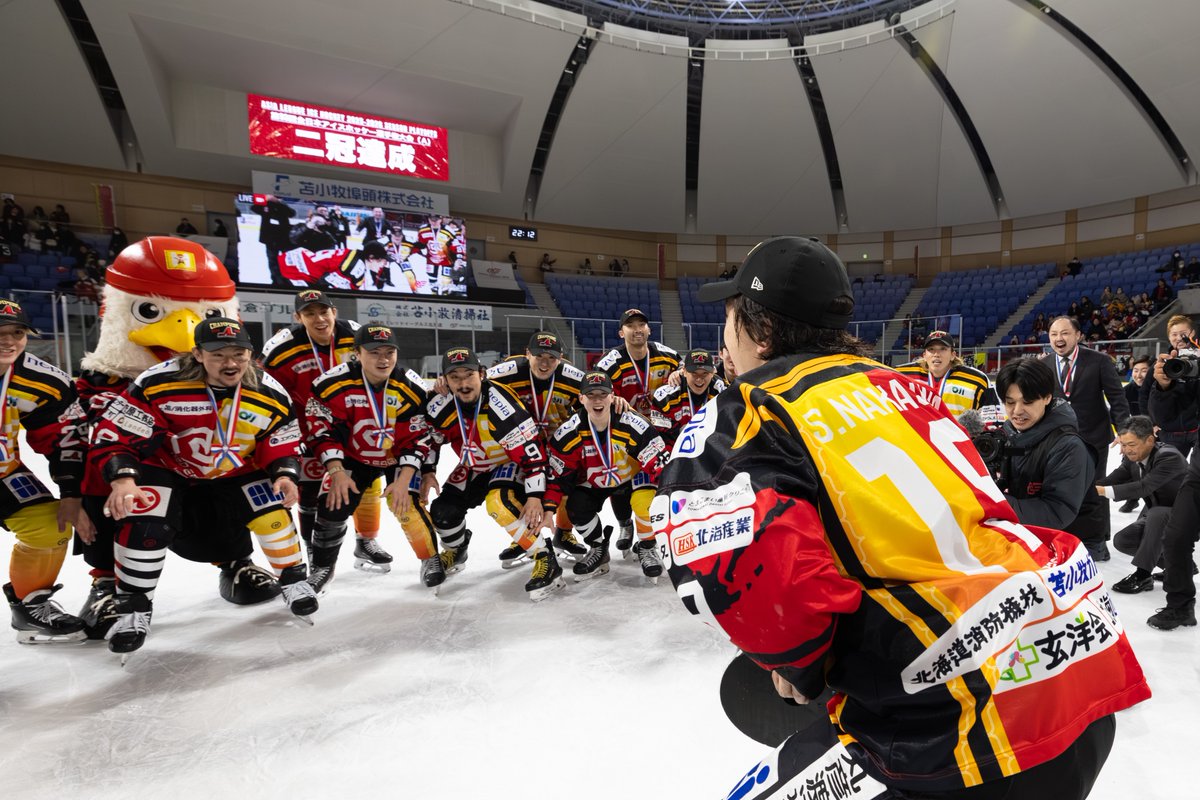 レッドイーグルス北海道 tweet media