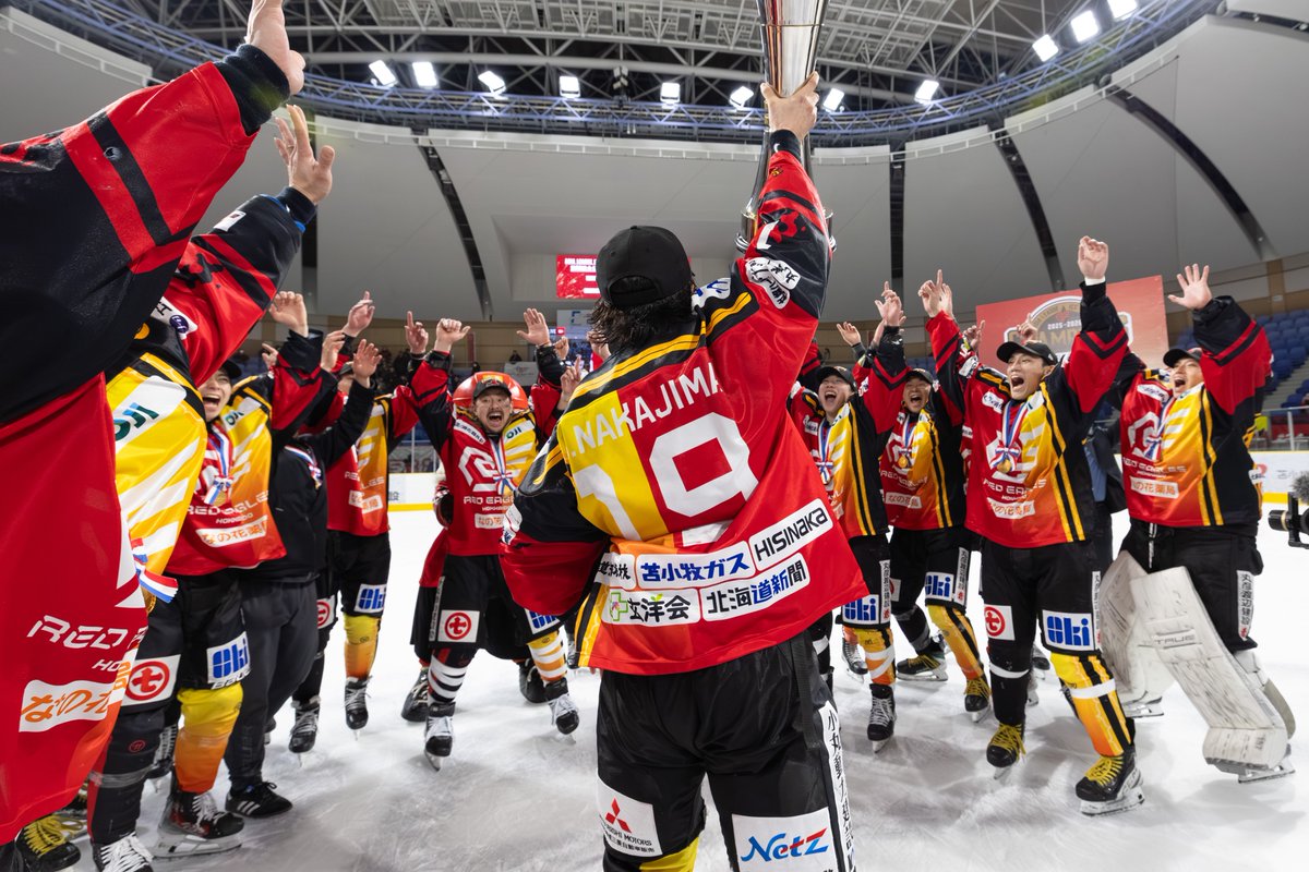 レッドイーグルス北海道 tweet media