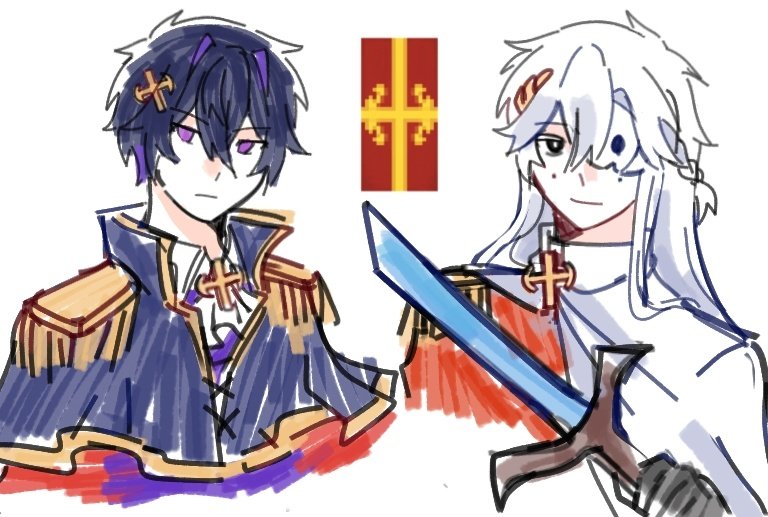 monfcshiro's tweet photo. Former knight🤍and prince💜🫡🫡🫡 https://t.co/44VA8HJw2e