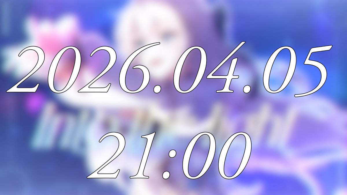 yuno_singer's tweet image. .˚⊹⁺‧┈┈┈┈┈‧⁺ ⊹˚. 
　　2026.04.05
　　　21:00
.˚⊹⁺‧┈┈┈┈┈‧⁺ ⊹˚. 

#MV