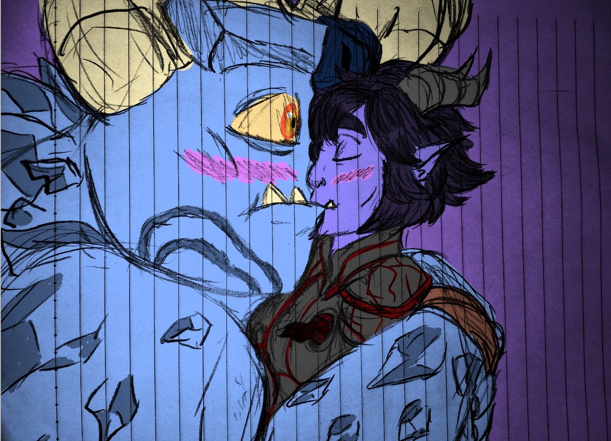 felp10854267's tweet photo. Draal nunca tinha beijado ninguém na vida, e jamais imaginou que seu primeiro beijo seria com Jim, seu melhor amigo.
#Trollhunters #art #gay #fanart #jimlakejr #Jimlakejr #nsfw #yaoi #talesofarcadia #Draal #trollhuntersfanart #jimtroll https://t.co/d9Dr0S649B