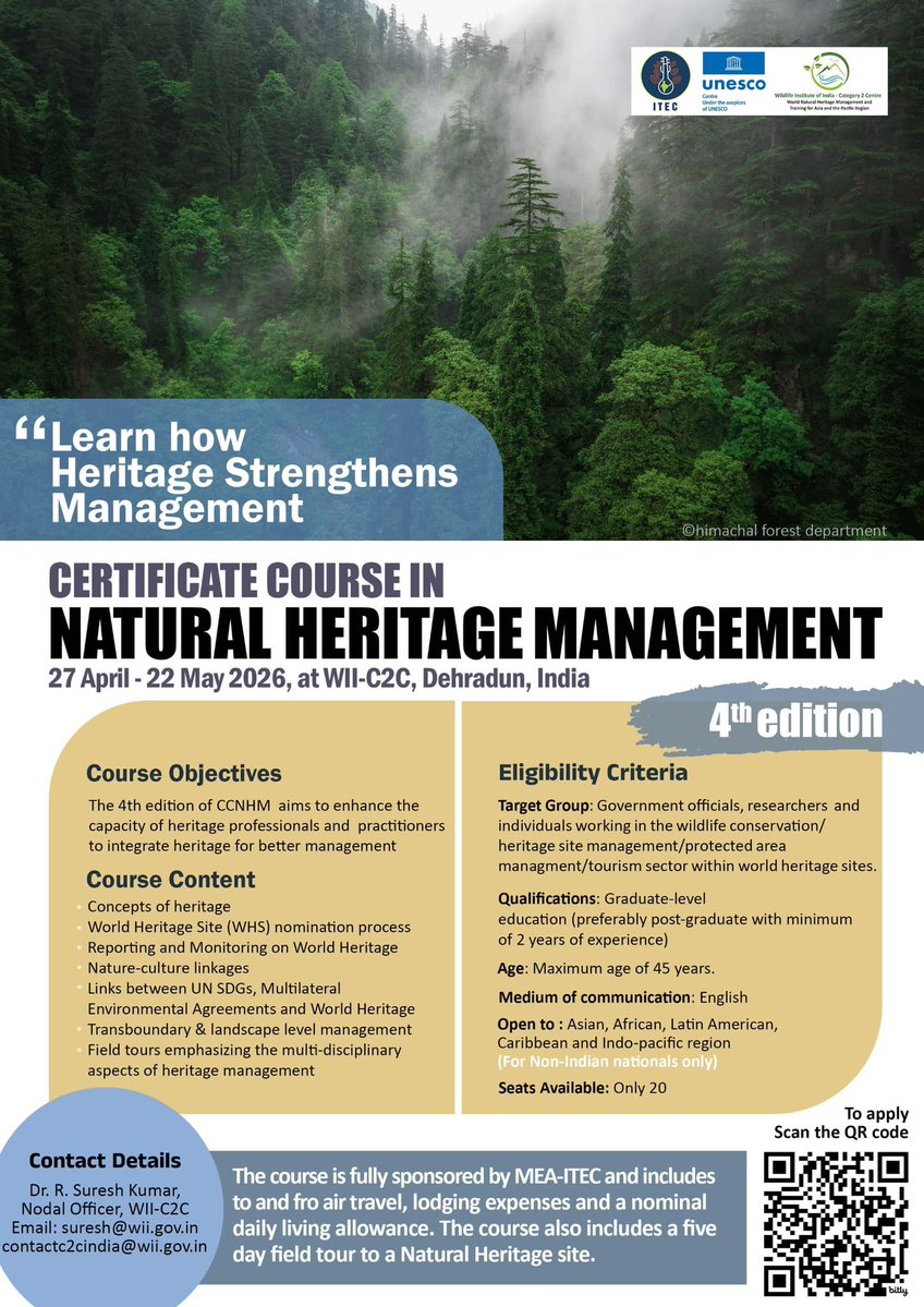 Wildlife Institute of India tweet media