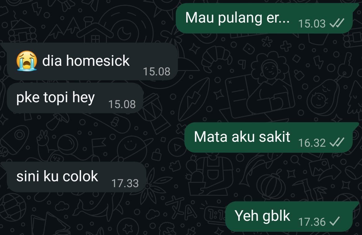 Orang gila kata gua